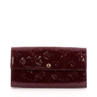Louis Vuitton Sarah Wallet NM Monogram Vernis