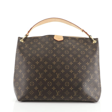 Louis Vuitton Graceful Handbag Monogram Canvas MM