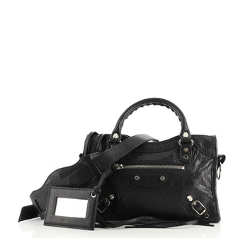 Balenciaga City Classic Studs Bag Leather Mini