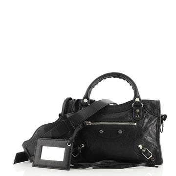 Balenciaga City Classic Studs Bag Leather Mini
