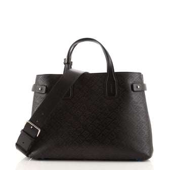 Burberry Banner NM Tote Perforated Leather Medium