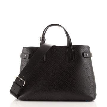 Burberry Banner NM Tote Perforated Leather Medium