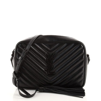 Saint Laurent Lou Camera Bag Matelasse Chevron Leather Small