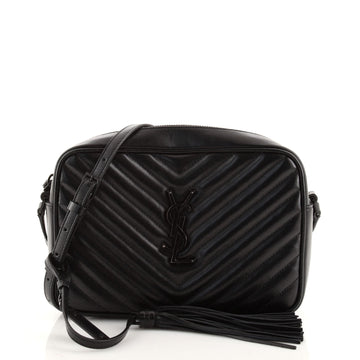 Saint Laurent Lou Camera Bag Matelasse Chevron Leather Small