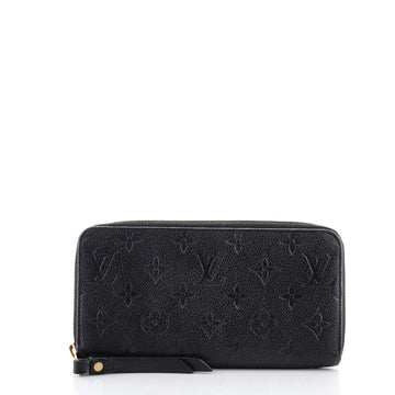 Louis Vuitton Zippy Wallet Monogram Empreinte Leather