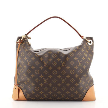Louis Vuitton Berri Handbag Monogram Canvas MM