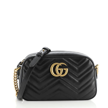 Gucci GG Marmont Shoulder Bag Matelasse Leather Small