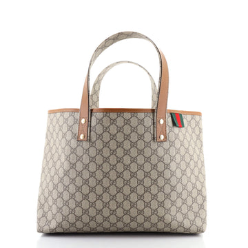 Gucci Web Loop Tote GG Coated Canvas Medium