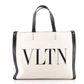 Valentino Grande Plage VLTN Tote Canvas Medium