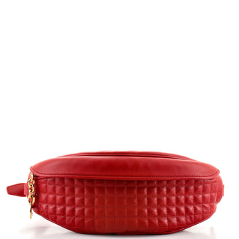 Celine C Charm Belt Bag Quilted Leather