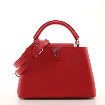 Louis Vuitton Capucines Bag Leather BB