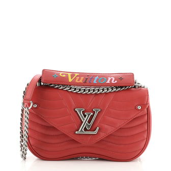 Louis Vuitton New Wave Chain Bag Quilted Leather MM