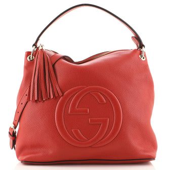 Gucci Soho Convertible Hobo Leather Large