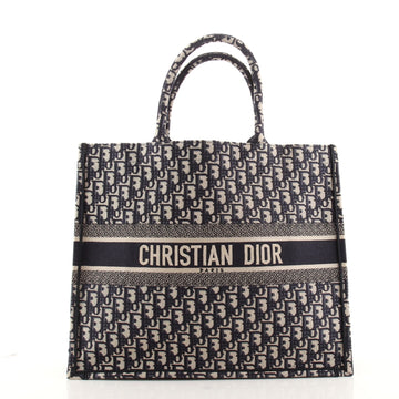 Christian Dior Book Tote Oblique Canvas