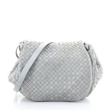Bottega Veneta Flap Messenger Bag Intrecciato Nappa Small