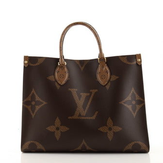 Louis Vuitton OnTheGo Tote Reverse Monogram Giant MM