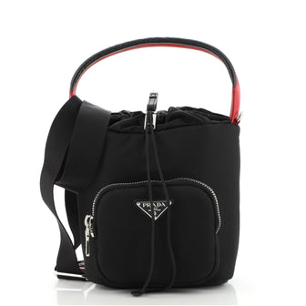 Prada Cargo Bucket Bag Nylon Small