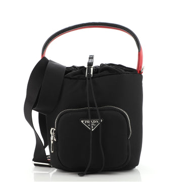 Prada Cargo Bucket Bag Nylon Small