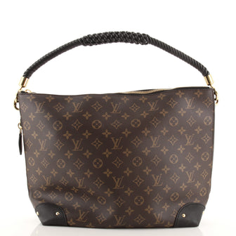 Louis Vuitton Triangle Softy Bag Reverse Monogram Canvas