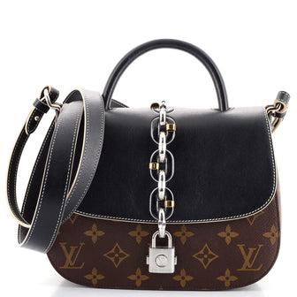 Louis Vuitton Chain It Handbag Monogram Canvas with Leather PM