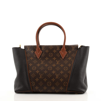 Louis Vuitton W Tote Monogram Canvas and Leather PM