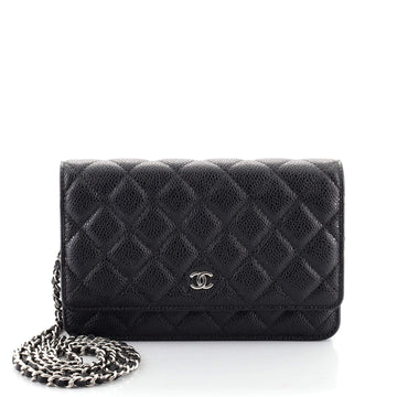 Chanel Wallet on Chain Quilted Caviar