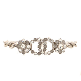 Chanel CC Crystal Camellia Bracelet Crystals and Metal