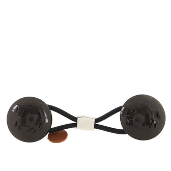 Hermes Pegasus Button Hair Elastic Acrylic