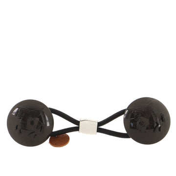 Hermes Pegasus Button Hair Elastic Acrylic
