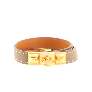 Hermes Rivale Double Tour Bracelet Leather