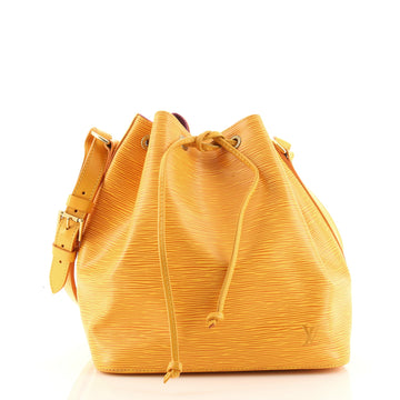 Louis Vuitton Petit Noe Handbag Epi Leather