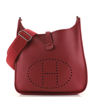 Hermes Evelyne Bag Gen III Clemence GM