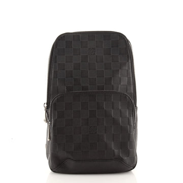 Louis Vuitton Avenue Sling Bag Damier Infini Leather