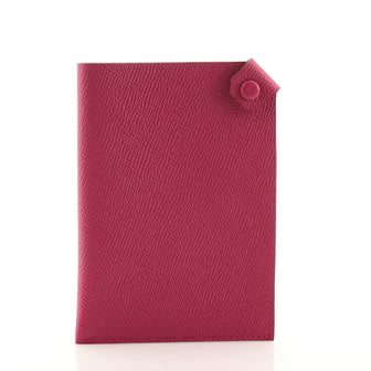 Hermes Tarmac Passport Holder Leather