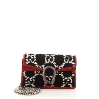 Gucci Dionysus Bag GG Tweed Super Mini
