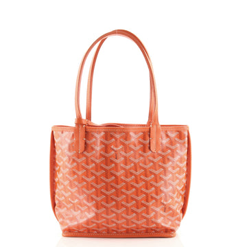 Goyard Anjou Reversible Tote Coated Canvas Mini