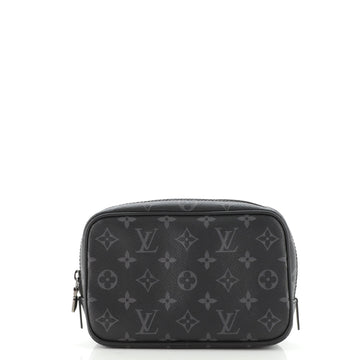 Louis Vuitton Toiletry Pouch Monogram Eclipse Canvas PM