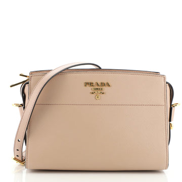 Prada Esplanade Crossbody Bag Saffiano with City Calf Small