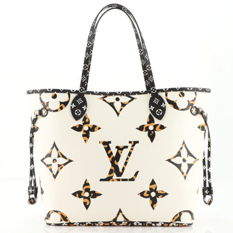 Louis Vuitton Neverfull NM Tote Limited Edition Jungle Monogram Giant MM