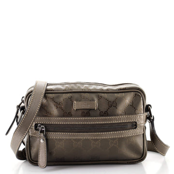 Gucci Zip Crossbody Bag GG Imprime Mini