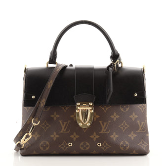 Louis Vuitton One Handle Flap Bag Monogram Canvas and Leather MM