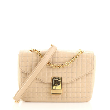 Celine C Bag Quilted Leather Medium