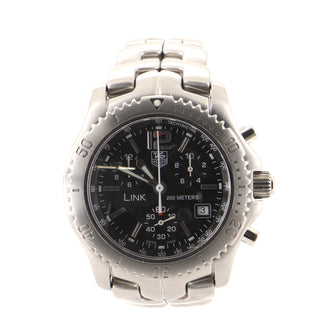Tag Heuer Link Chronograph Quartz Watch Stainless Steel 42