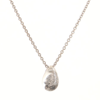 Cartier Myst de Cartier Pendant Necklace 18K White Gold and Diamonds with Rock Crystal