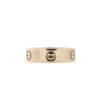 Cartier Love Band Ring 18K White Gold