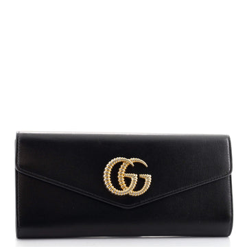 Gucci GG Broadway Envelope Clutch Leather