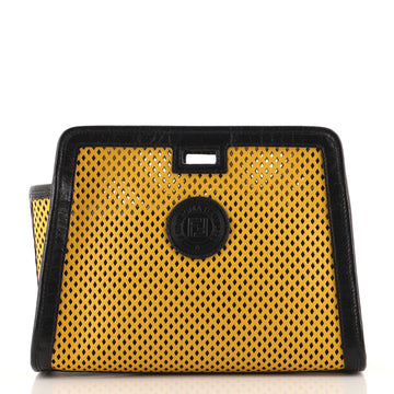 Fendi Peekaboo Defender Laser Cut Leather Small