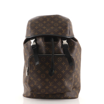 Louis Vuitton Brown Monogram Macassar Zack Backpack