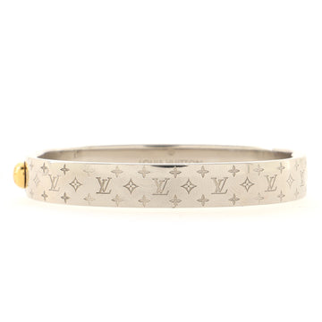 Louis Vuitton Nanogram Cuff Bracelet Metal