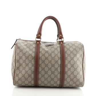 Gucci Joy Boston Bag GG Coated Canvas Medium